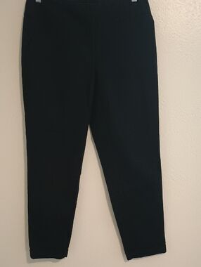 Worthington Black Ankle Slim Stretch Pants
